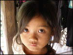 Akha child, Kengtung, Shan State