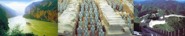Yangtze, Terracotta Warriors, Great Wall
